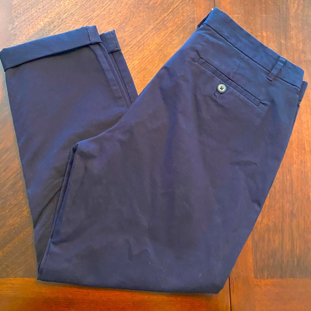 Khakis By Gap Slim City Crop Sz. 10